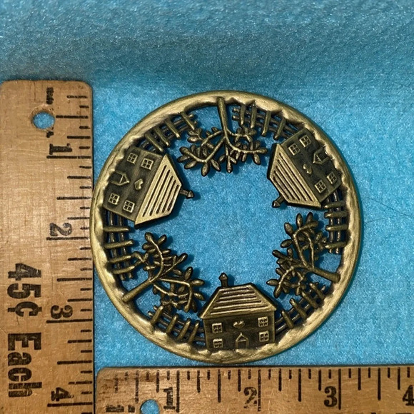 YANKEE home sweet home luminary candle topper - Picture 5 of 5